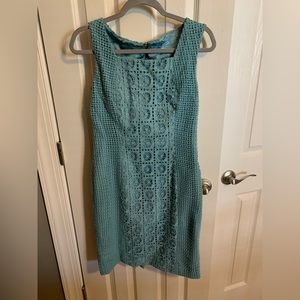 NEW WITH TAGS—beautiful bay water blue dress by Antonio Melani